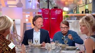 Stéphane Bern et Lorànt Deutsch au dîner  C à Vous  17102017 [upl. by Akemihs]