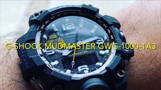 Casio GSHOCK Mudmaster GWG10001A3 [upl. by Tunk]