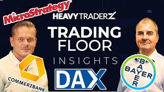 DAX Ist das der Start der Jahresendrallye TradeUpdate Commerzbank Bayer und Microstrategy [upl. by Annayhs]