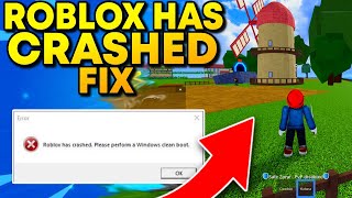 How To Fix Roblox Please Perform A Windows Clean Boot 2024 [upl. by Glennon]