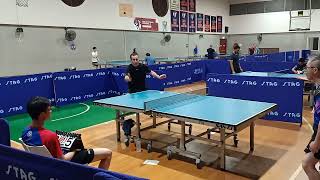 2023 sndtta spring div one final Chris Zhou vs Pavol Salanci set two [upl. by Angid]