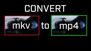 How to convertremux mkv files to mp4 using OBS [upl. by Shurlocke]