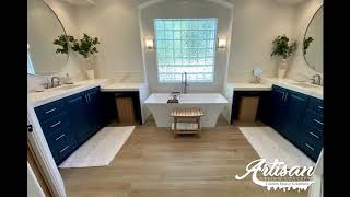 Calacatta Gold Marble Epoxy Counters  Master Bath Retreat [upl. by Allicerp]