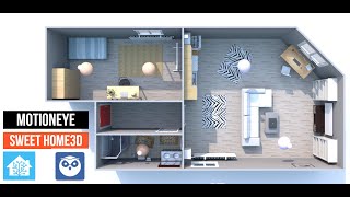 Home Assistant MotionEye  Webcam on Floor plan [upl. by Culberson]