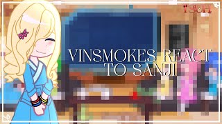 ꒰ 🍳 ꒱ Vinsmokes react to Sanji ⊹ ︵ 11  🇧🇷 🇺🇲  OP [upl. by Laemsi]