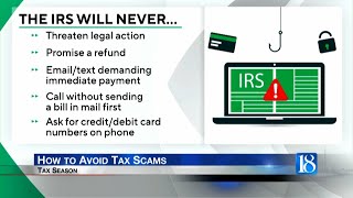 How to avoid tax scams [upl. by Evanne607]