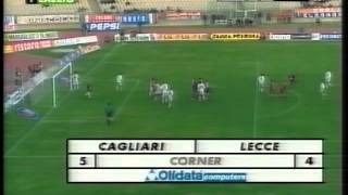 CagliariLECCE 0 a 0 del 19 dicembre 1999 telecronaca secondo tempo [upl. by Rehtul255]