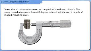 Using a Screw Thread Micrometer [upl. by Stav]