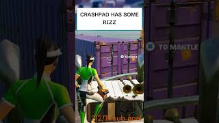 CRASHPAD HAS SOME MOVES💀SUB TO ME❤️🙏 fortnitememes [upl. by Dinin896]