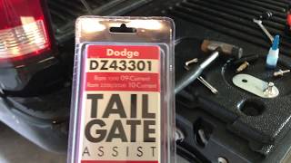 DZ43301 Tailgate Assist Step By Step Instructions Dodge Ram 1500 2500 amp 3500 09Current [upl. by Rene]