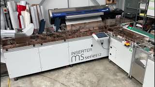 Mailing Machine  Envelope Inserter MSseries12  Feeder Folder  2 stations [upl. by Feenah]