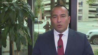 Mayoral candidate Daniel Valenzuela speaks about administering CPR to crash victim [upl. by Tan359]