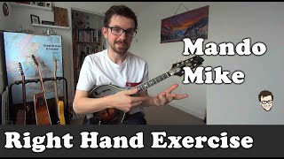 Right Hand Exercises  Mandolin Lesson Beginner [upl. by Soalokin]