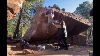 Zarzamora 7B Parking Boulders Albarracin Spain [upl. by Rebecka]