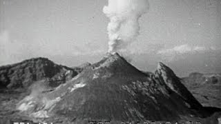 Eruption Of Mt Vesuvius 1944 [upl. by Nylhsoj]