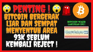 BITCOIN KESLUITAN UNTUK MENJAUHI AREA 90K  PREDIKSI BITCOIN HARI INI [upl. by Gerri]