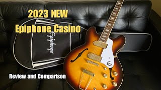 Epiphone Casino Vintage Sunburst 2023 ReviewComparison [upl. by Mcclure41]