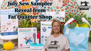 July 2024 Sew Sampler Reveal Quilts Progress the Stitchuation Room 31 July 24 [upl. by Drof]