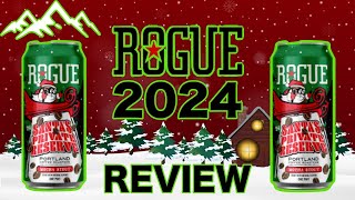 Santas Private Reserve Mocha Stout Rogue Ales 2024 [upl. by Ettecul]