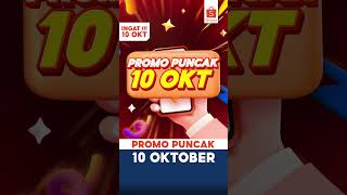 Promo Brand Terbesar Hanya 1 Hari  10 Oktober Promo Puncak Shopee 1010 Brands Festival [upl. by Netnerb307]