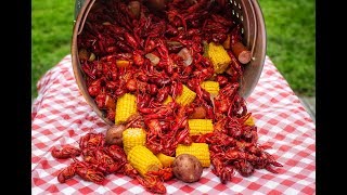 HOW TO LOUISIANA CRAWFISH BOIL  THE BEST FLAVOR NO SAUCE ON THESE SHELLS [upl. by Tnarb]