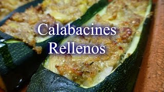 Calabacines Rellenos  Receta casera fácil [upl. by Rancell]