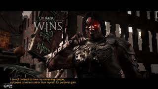 MKX  Ninjakilla212 Vs Scar ft30 BRUTAL MATCHES [upl. by Eiruam]