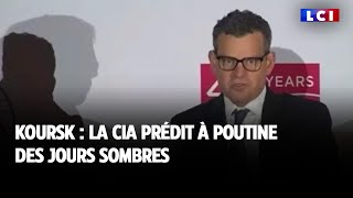 Koursk  la CIA prédit à Poutine des jours sombres [upl. by Tare696]