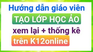 Hướng dẫn đăng nhập K12Online trên máy tính [upl. by Held]