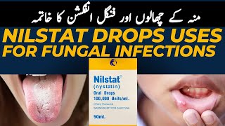 Nilstat drops Uses and side effects  Antifungal Drops For Mouth Infection [upl. by Abehsat]