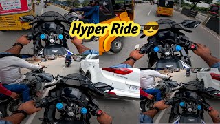 Most Hyper Ride  Life in real timeR15m yamaha [upl. by Luna890]