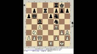 Ivic Velimir vs Santos Latasa Jaime  CrunchLab Masters Chess Div 3 L 2024 chess com INT R3 2 [upl. by Evelyn]