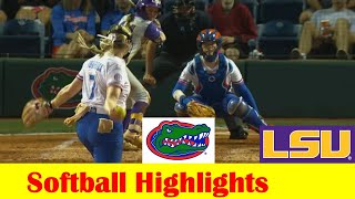 7 LSU vs 10 Florida Softball Game 3 Highlights April 8 2024 [upl. by Atiz]