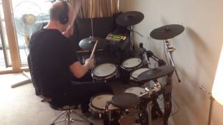 The C90s  Shine A Light Flight Facilities Remix Roland TD12 Drum Cover [upl. by Alleira]