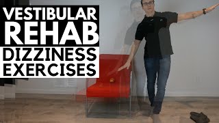 20 Dizziness Exercises For Home Vestibular Rehab  Dr Jon Saunders [upl. by Ynnal]