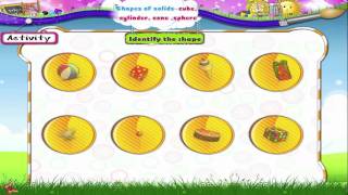 Learn Grade 1  Maths  Shapes [upl. by Rabassa]