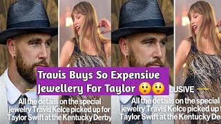 Travis Kelce Buys For Taylor Swift Derby Gold Diamond Horseshoe Necklace 1495 S R Blackinton [upl. by Drhcir]