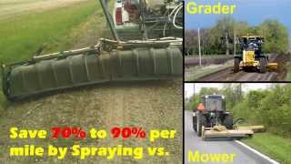 Road Side Sprayer or Ditch Sprayer [upl. by Amron595]