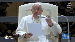 Papa Francesco Udienza all’Unitalsi in occasione dei 120 anni dalla fondazione [upl. by Esilanna]