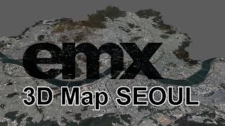 3D Map SEOUL  emx [upl. by Tooley]