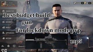 Best gun for pvp in Lockdown mode maps under 25k  ARENA BREAKOUT GAMEPLAY 54  mp5 budgetbuild [upl. by Yzmar379]