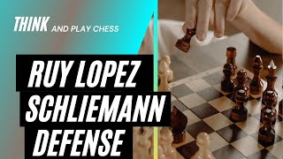 Schliemann Defense Variation of the Ruy Lopez  Chess [upl. by Cotter]