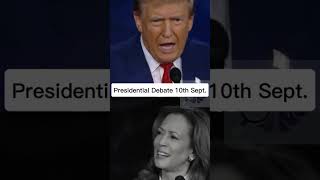 US Presidential Debate 10th September donaldtrump kamalaharris psychologyfacts [upl. by Madid]