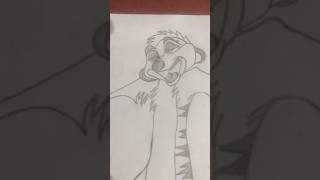 Timon lion king surprise drawing 😱😍🔥drawingpencilart youtubeshorts RehanThedaswin [upl. by Rosanne608]