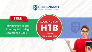 Immigration H1B Visa Filling  Guruschools [upl. by Aratahs]