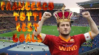 Francesco Totti best goals of football [upl. by Llerrit532]