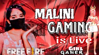 MALINI GAMING ON LIVE💫💜TAMIL GIRLGAMER👑freefiretamilshortlive [upl. by Ittak]