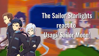 The Sailor Starlights react to UsagiSailor Moon part33Thanks a lot for 745 k subsc❤️🥳 [upl. by Nohpets]