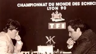 Karpov on his 1990 World Chess Championship with Garry Kasparov [upl. by Isiah]