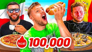 SIDEMEN EUROPE 100000 CALORIE CHALLENGE [upl. by Morie436]